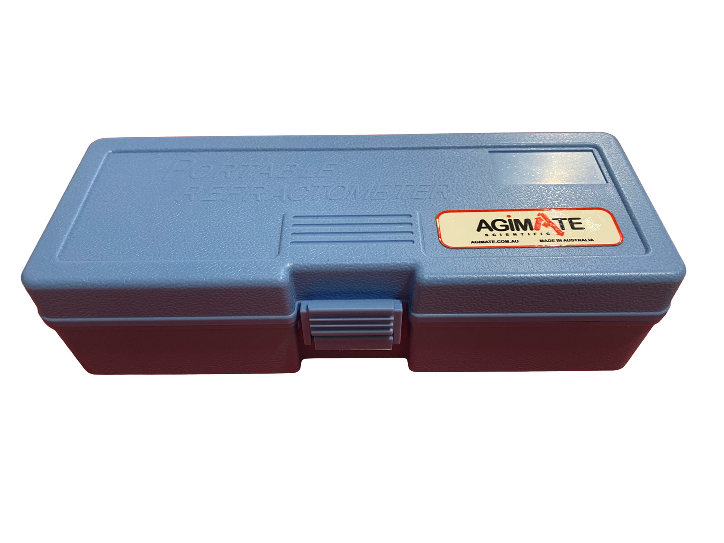 Agimate refractometer hard-shell carrying case.
